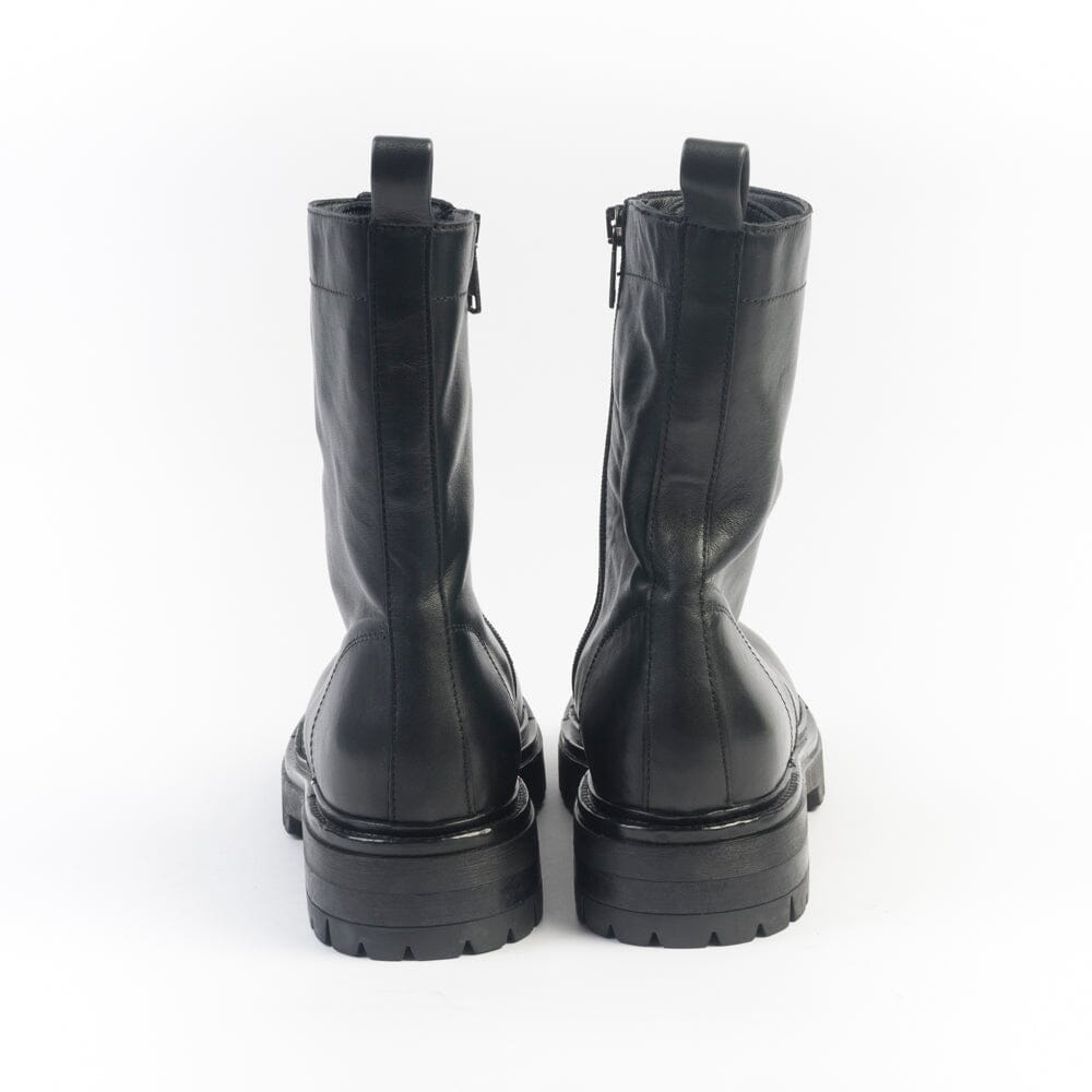 ELENA IACHI - Stivaletti - E4525 - Anfibio Talco Nero Scarpe Donna Elena Iachi