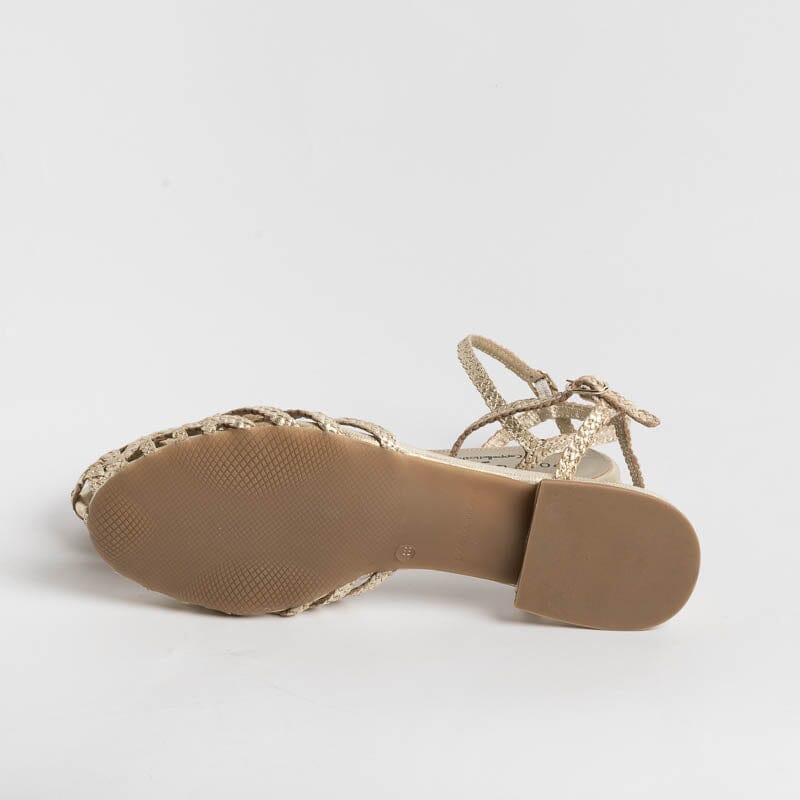 PONS QUINTANA - Sandali bassi ELBA 10308 - Platino Scarpe Donna PONS QUINTANA
