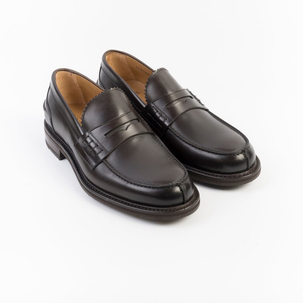 BERWICK 1707 - 11053 - Mocassino fondo Gomma - Pelle Brown Scarpe Uomo Berwick 1707