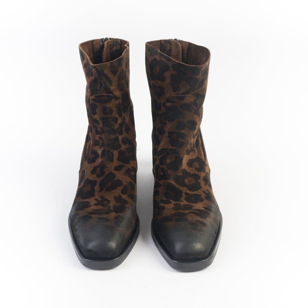 ELENA IACHI - Stivaletto - E4536 - Ghepardo Tabacco Scarpe Donna Elena Iachi