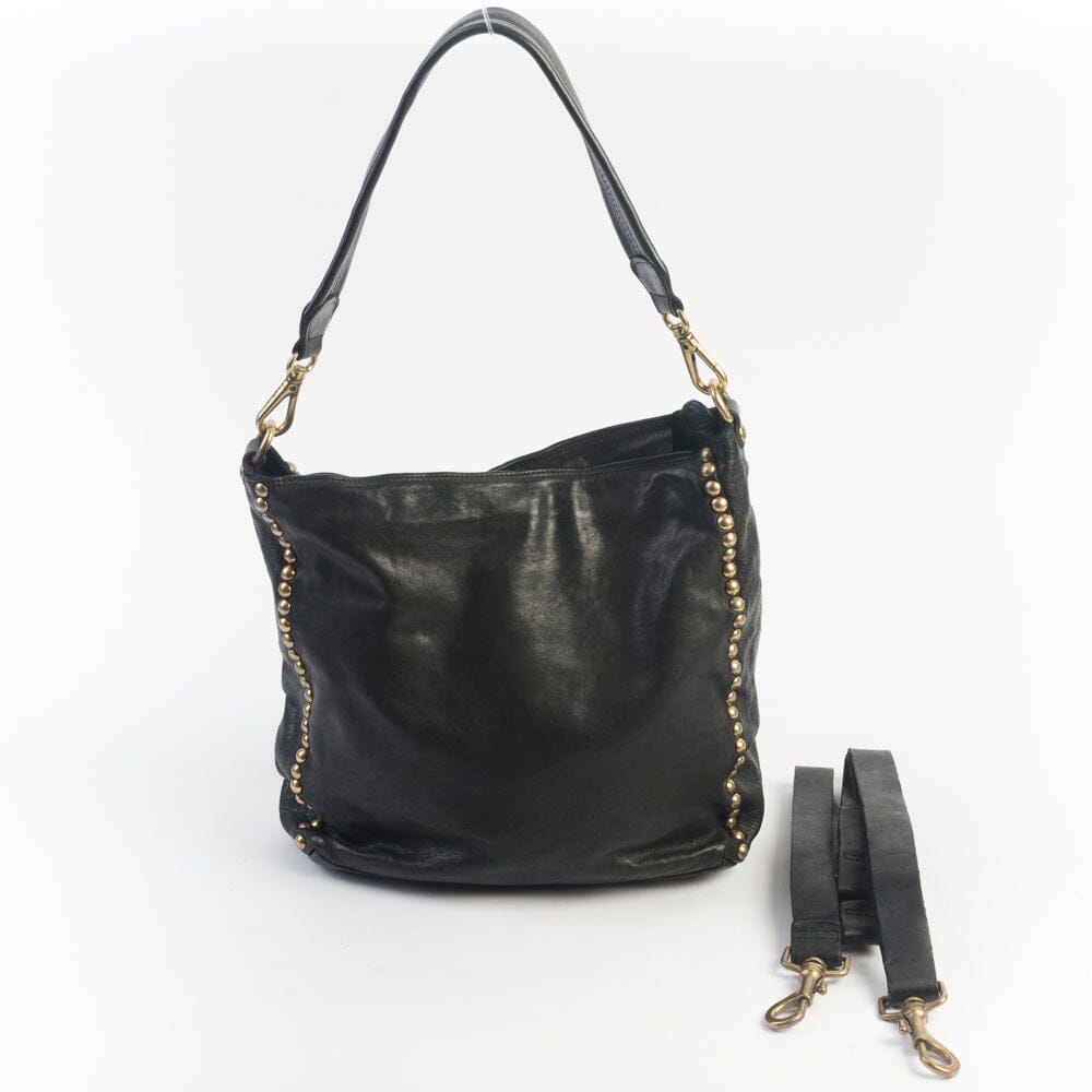 CAMPOMAGGI - Borsa a Spalla - 42300 - Nero Borse Campomaggi