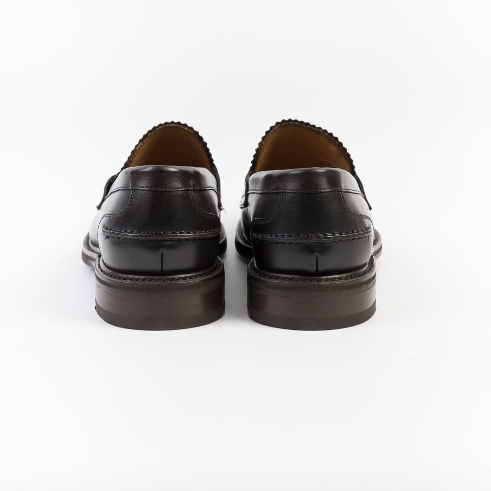 BERWICK 1707 - 11053 - Mocassino fondo Gomma - Pelle Brown Scarpe Uomo Berwick 1707