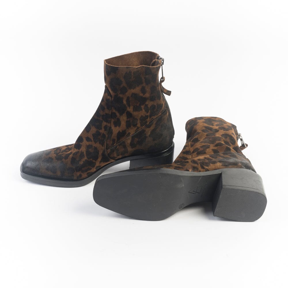 ELENA IACHI - Stivaletto - E4536 - Ghepardo Tabacco Scarpe Donna Elena Iachi