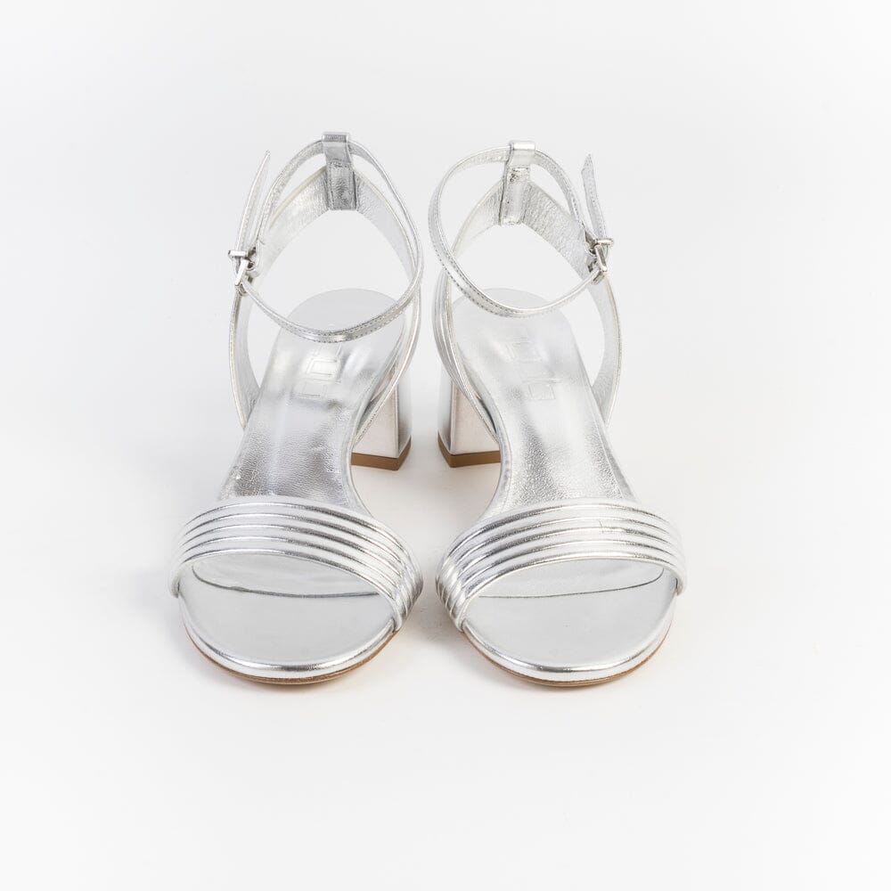 NCUB - Sandali con Tacco - Stacy 35 - Argento Scarpe Donna NCUB
