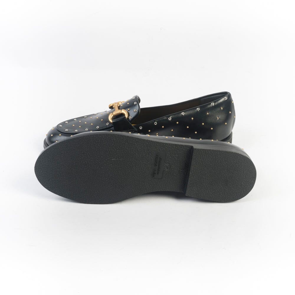 MARA BINI Venezia - Mocassino - V405 - Nero Borchie Scarpe Donna Sebago