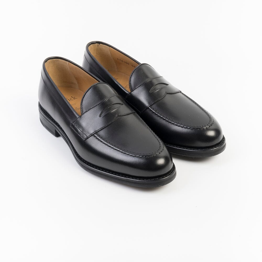 BERWICK 1707 - 9628 - Mocassino fondo Gomma - Nero Scarpe Uomo Berwick 1707