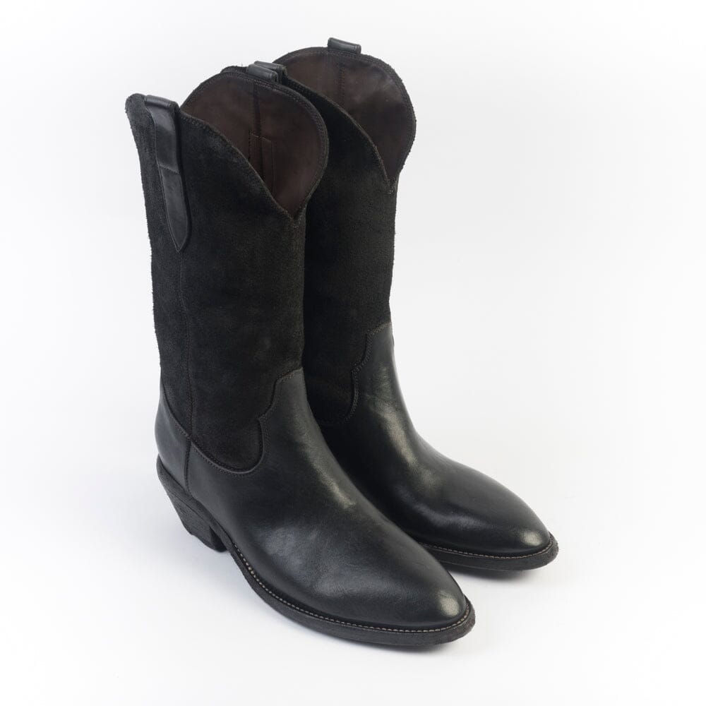 FAUZIAN JEUNESSE - Texano - 3234 - Cowboy - Ebano Scarpe Donna FAUZIAN JEUNESSE - Collezione Donna