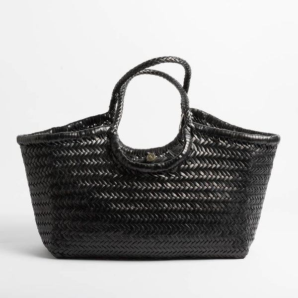 DRAGON - Woven bag - Black DRAGON