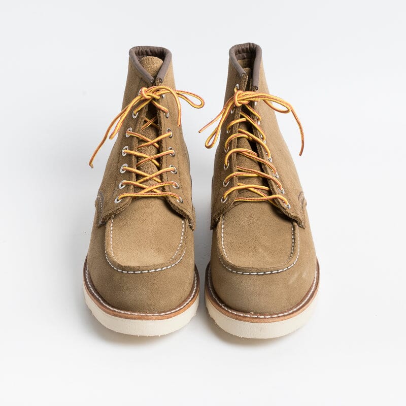 RED WING - Polacco Moc Toe 8881 - Oliva Scarpe Uomo Red Wing Shoes 