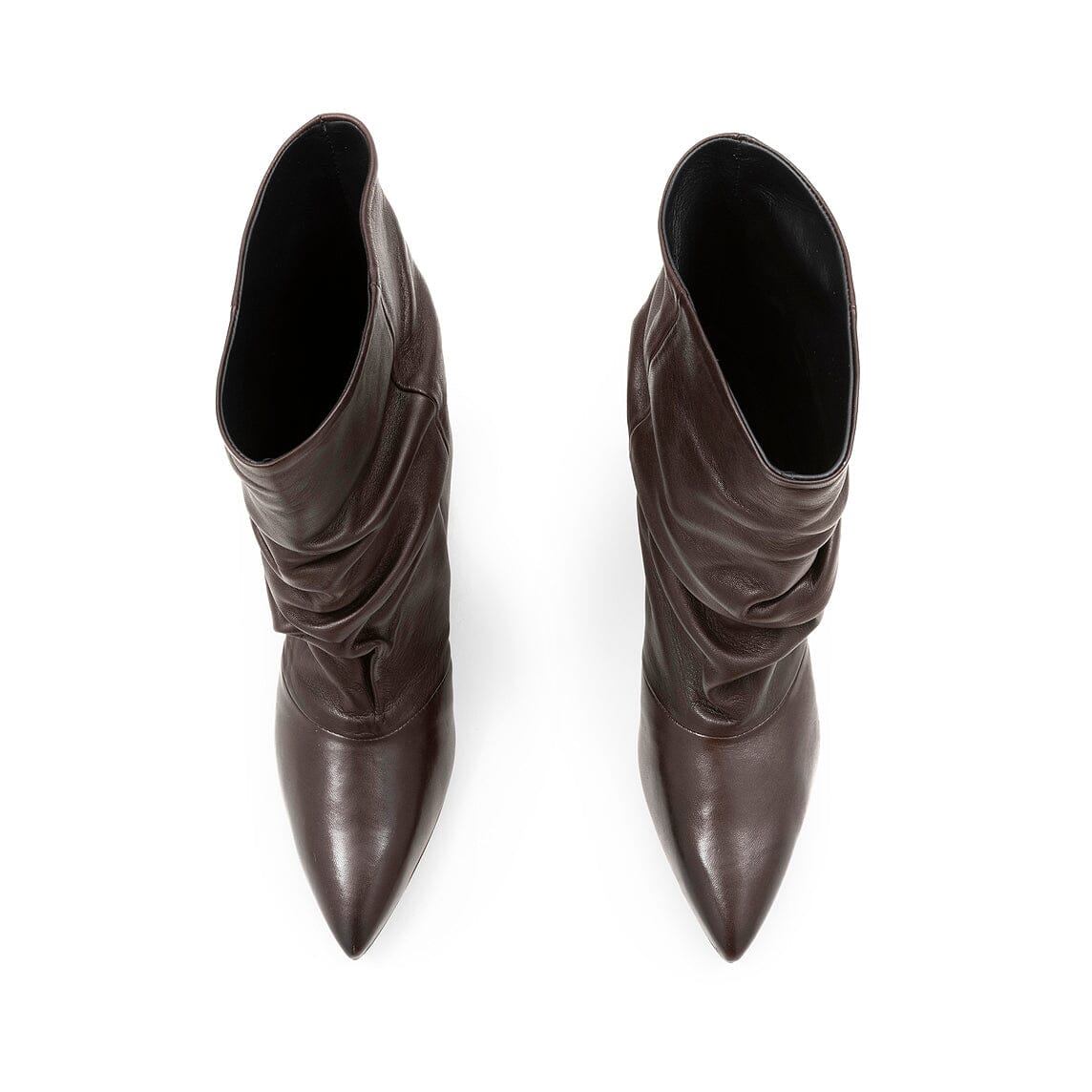 POEVE - Stivaletto - PORTO - Nappa Testa di moro Scarpe Donna POESIE VENEZIANE