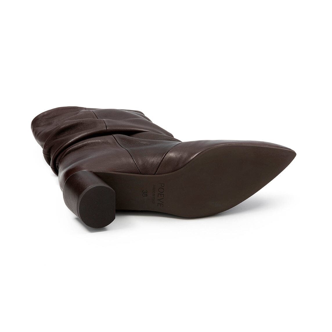 POEVE - Stivaletto - PORTO - Nappa Testa di moro Scarpe Donna POESIE VENEZIANE