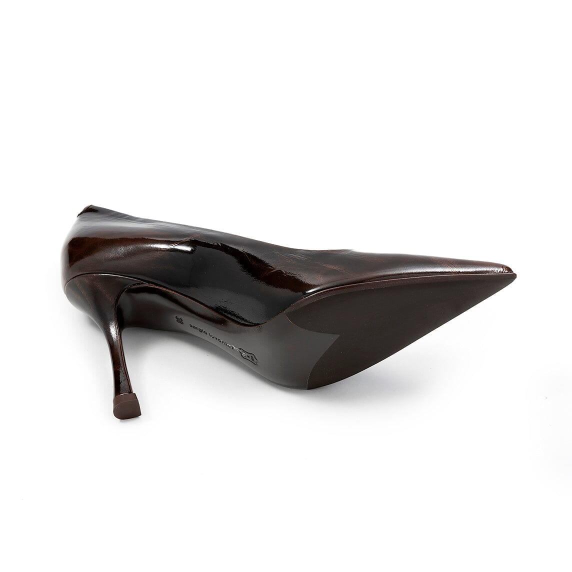 SERGIO LEVANTESI - Décolleté - DIVA 67 - Vernice Olden Bruno Scarpe Donna SERGIO LEVANTESI