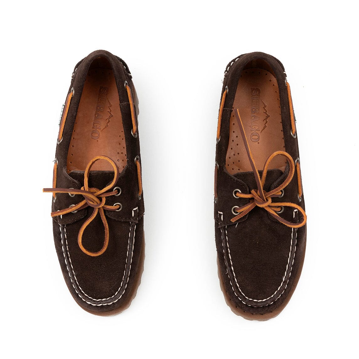 SEBAGO - Mocassino Ranger - 75125EW AH2 - Camoscio Moka Scarpe Donna Sebago