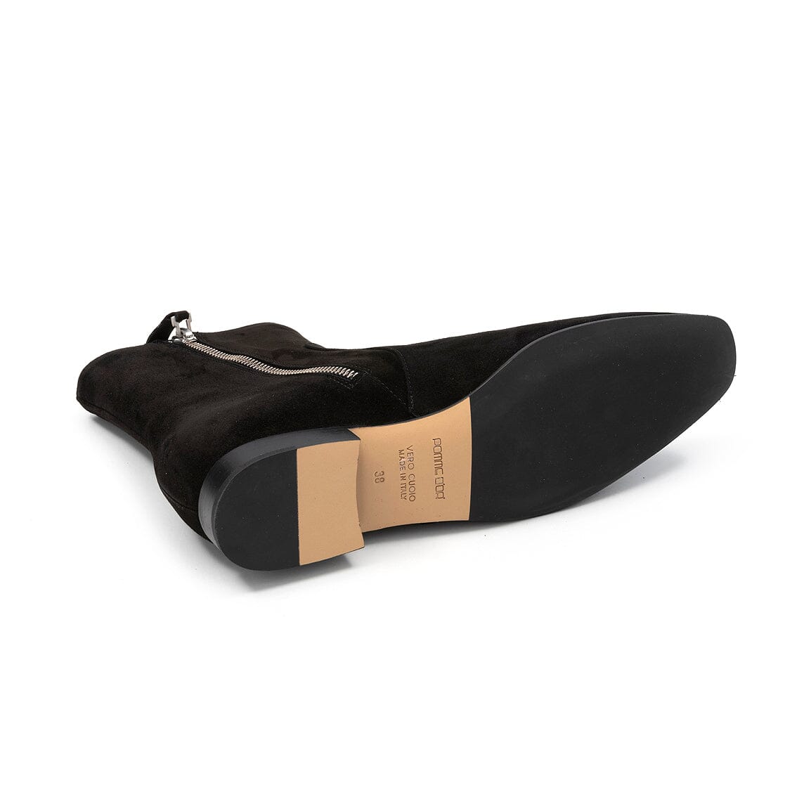 POMME D'OR - Stivaletto 1356 - Camoscio Nero Scarpe Donna POMME D' OR