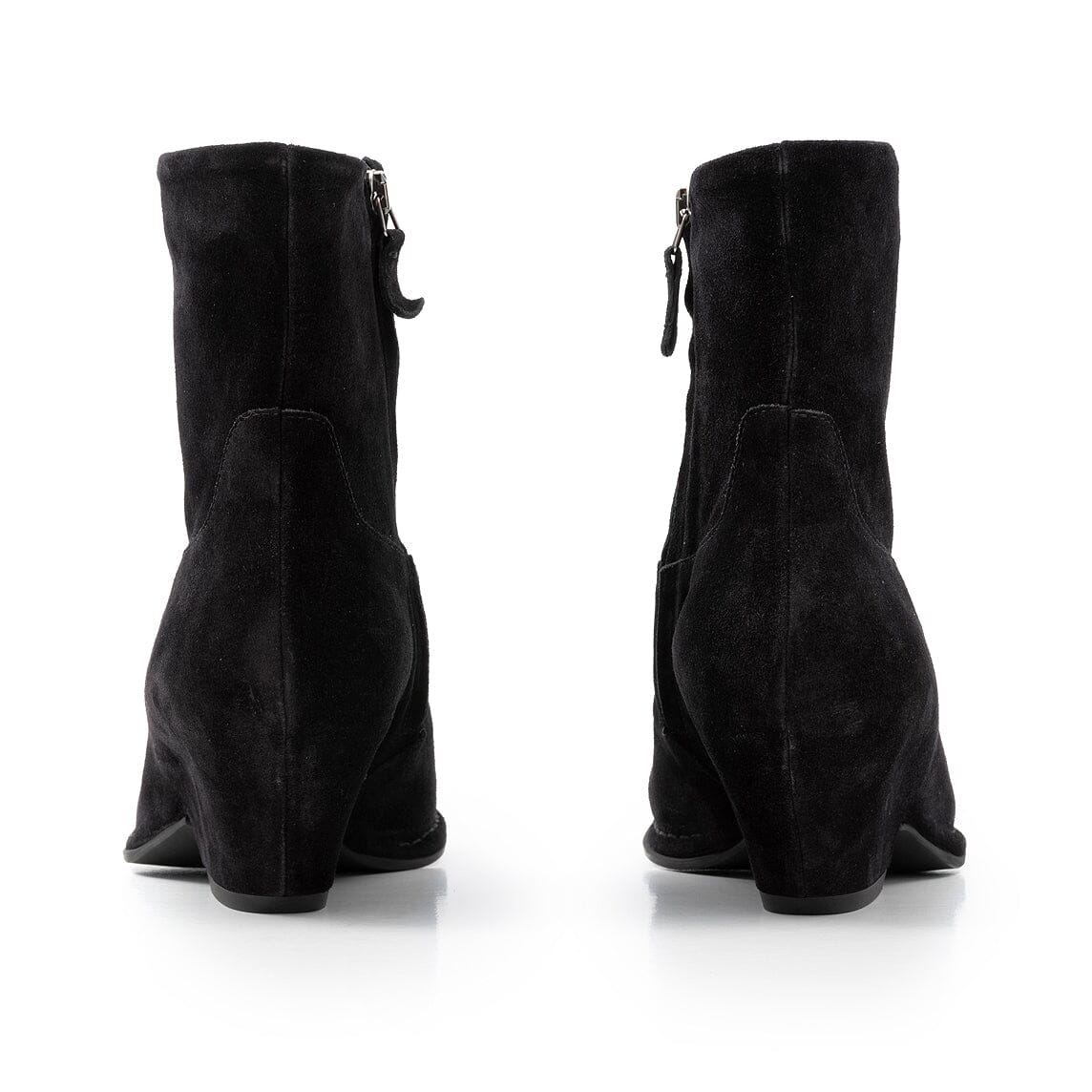 DEL CARLO - Texano - Crio 10807 - Camoscio nero Scarpe Donna DEL CARLO
