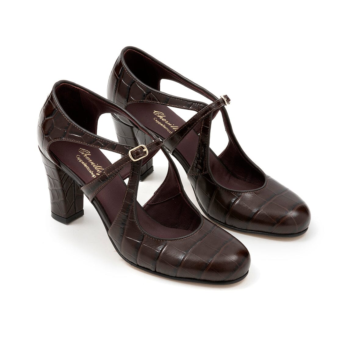 CHEVILLE - Decollété - Belen - Cocco moro Scarpe Donna CHEVILLE