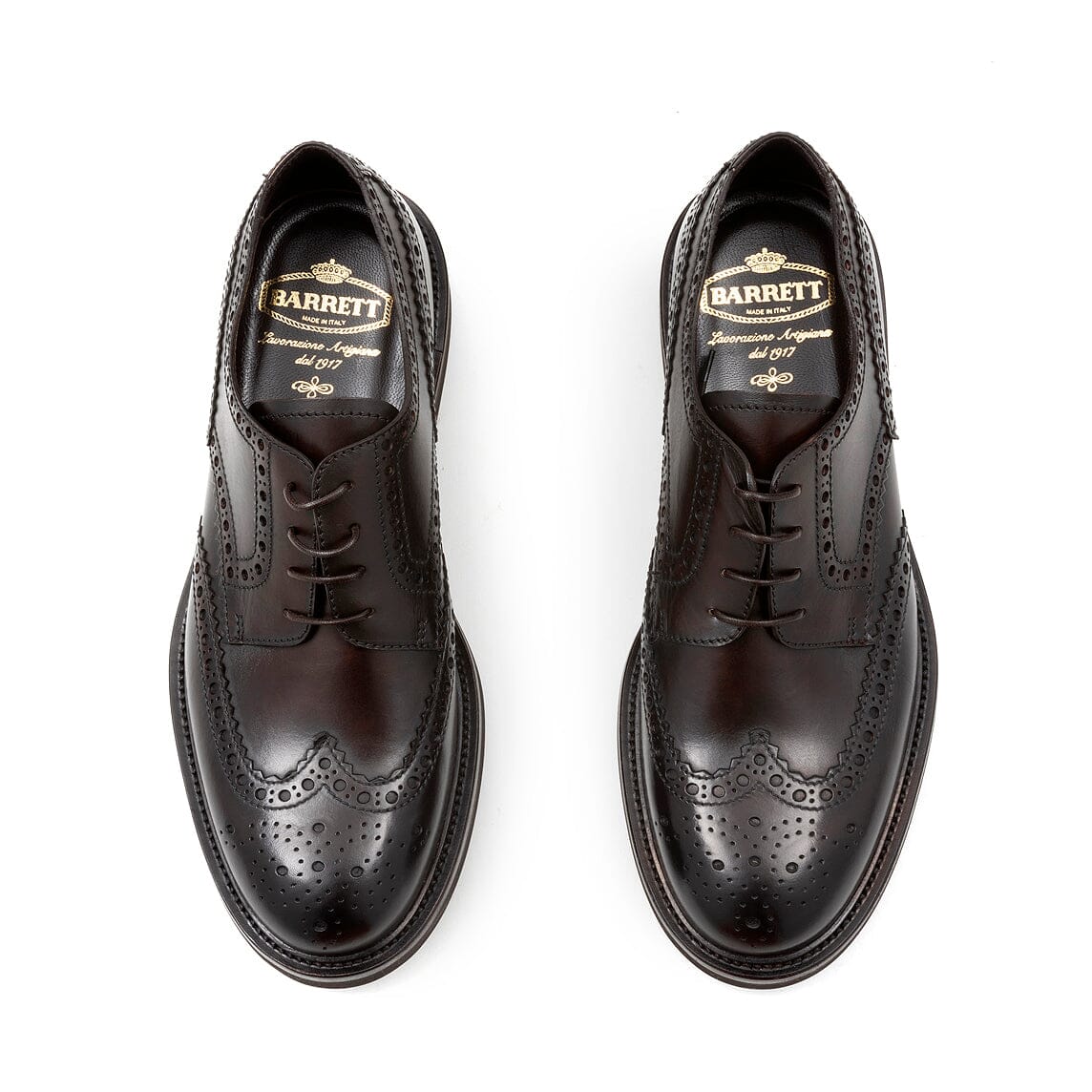 BARRETT - Stringata - 222U067 - Testa di moro Scarpe Uomo BARRETT - Collezione uomo