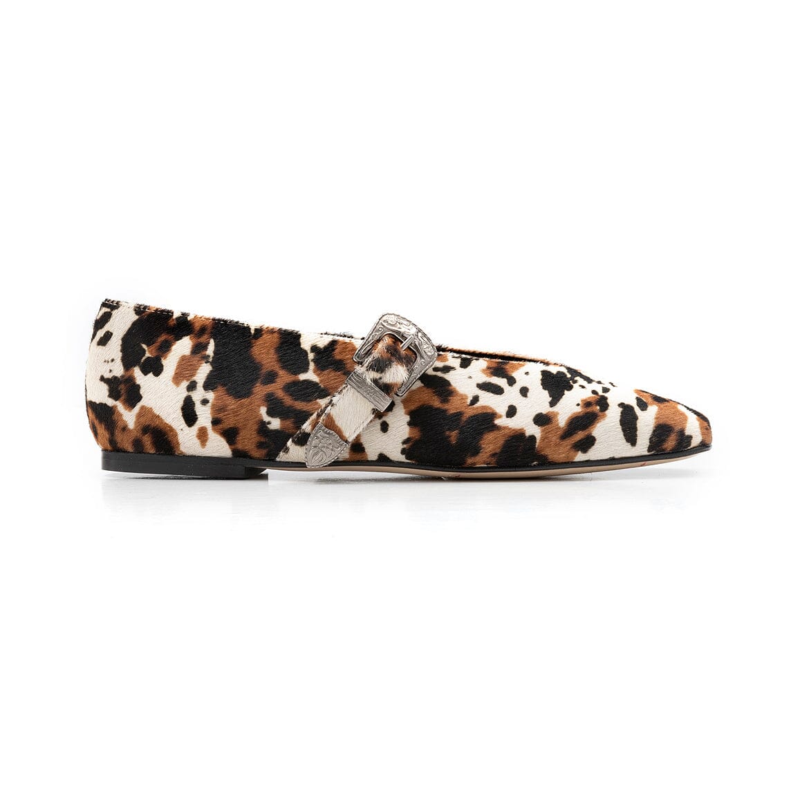 CHEVILLE - Mary Jane - Harriet CA - Cavallino fantasia cow Scarpe Donna CHEVILLE