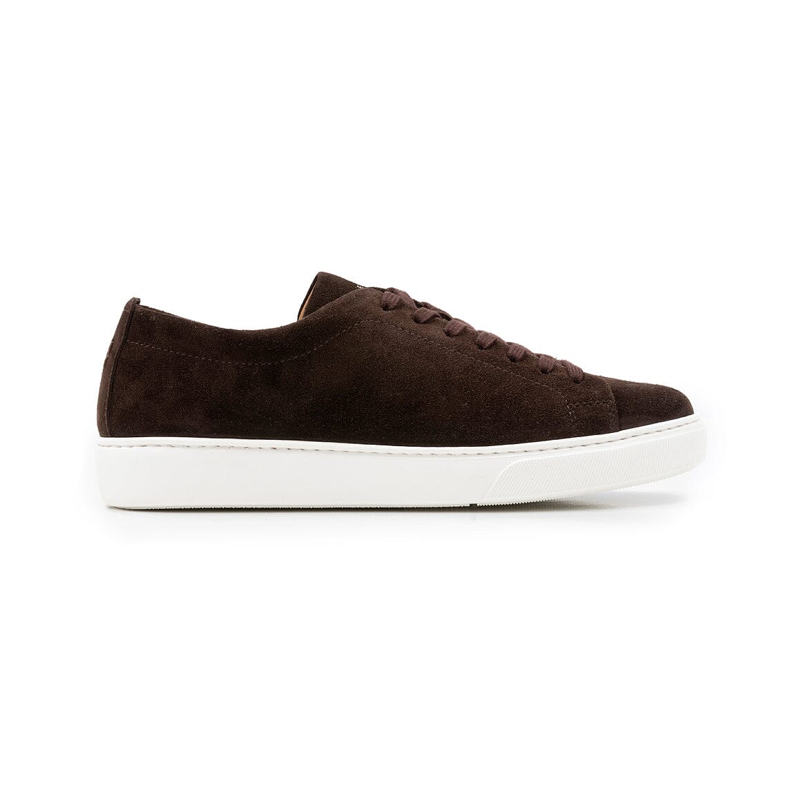 HENDERSON - Sneakers - LAURA - Suede testa di moro suola bianca Scarpe Donna HENDERSON - Collezione Donna