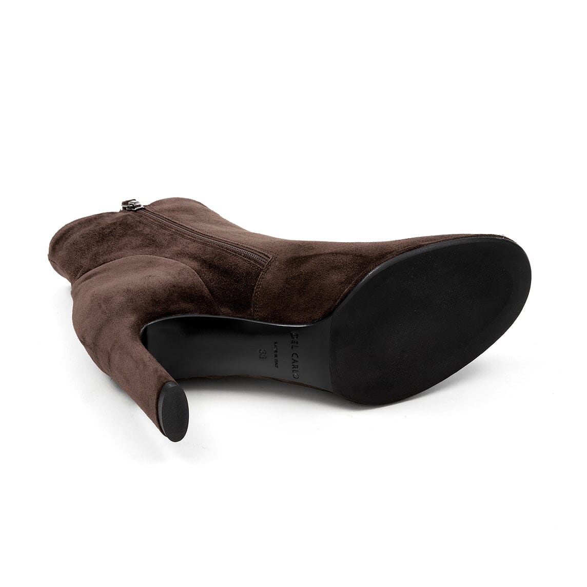 DEL CARLO - Stivaletto - Taylor 12025 - Camoscio marrone Scarpe Donna DEL CARLO