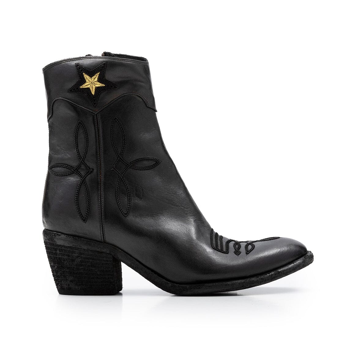 FAUZIAN JEUNESSE - Texano 3948 - Cowboy nero Scarpe Donna FAUZIAN JEUNESSE - Collezione Donna