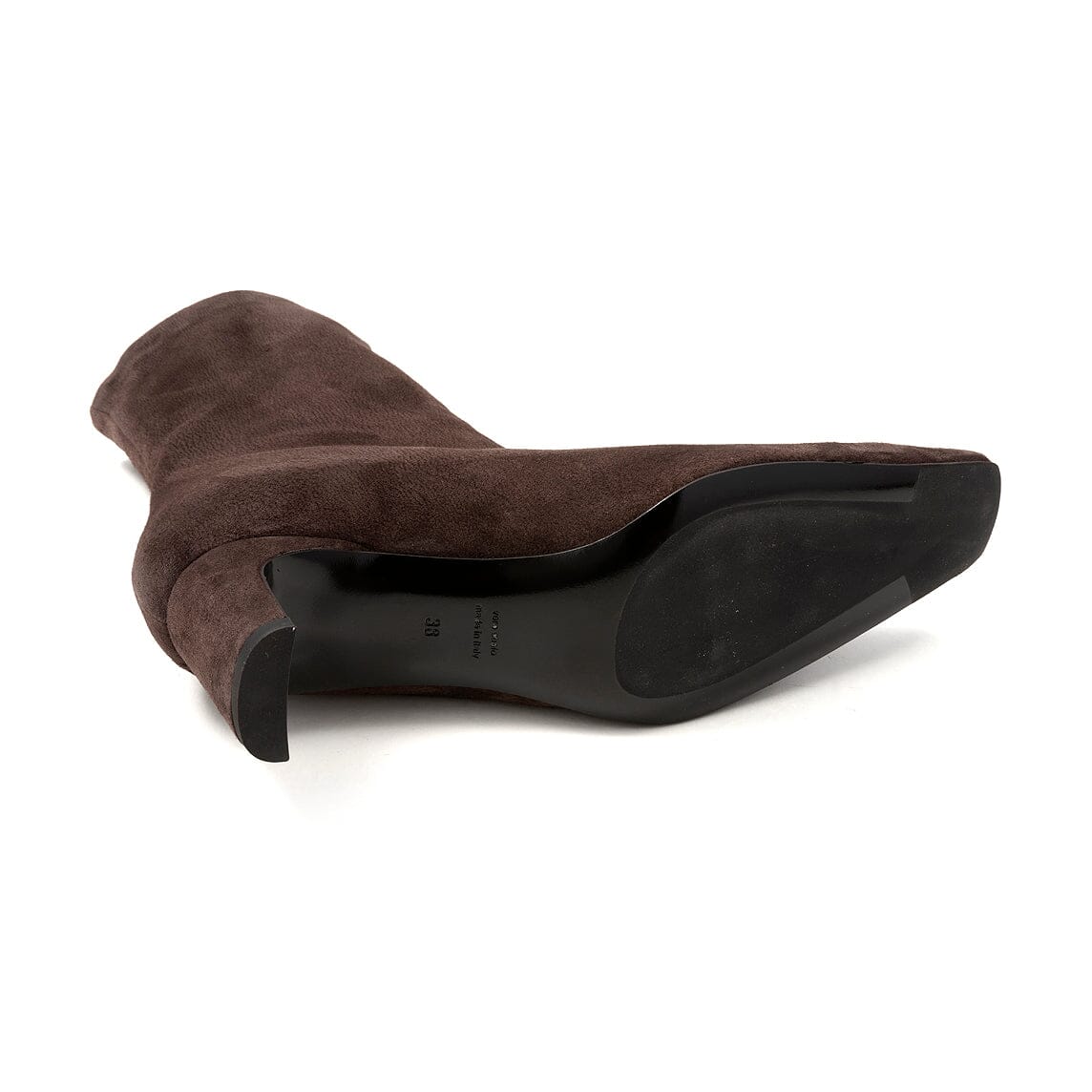 ALLUMINIO - Stivaletto - A-TR204 - Camoscio stretch Marrone Scarpe Donna ALLUMINIO - Collezione Donna