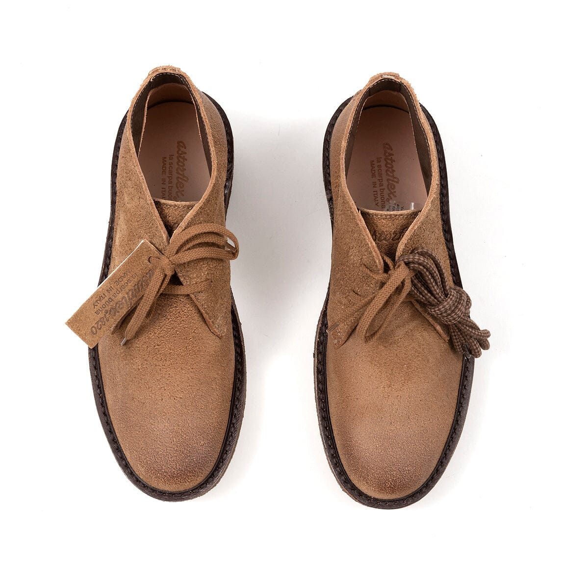 ASTORFLEX - Polacco - Pontflex - 362 - Camoscio Cuoio Scarpe Uomo ASTORFLEX - Collezione Uomo