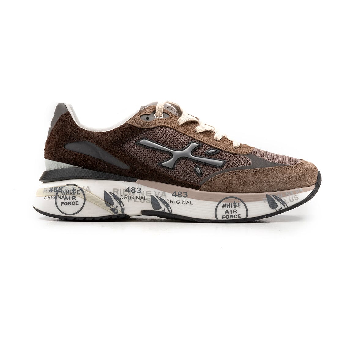 PREMIATA - Sneakers - MOERUN - 6446 - Marrone Scarpe Uomo Premiata - Collezione Uomo