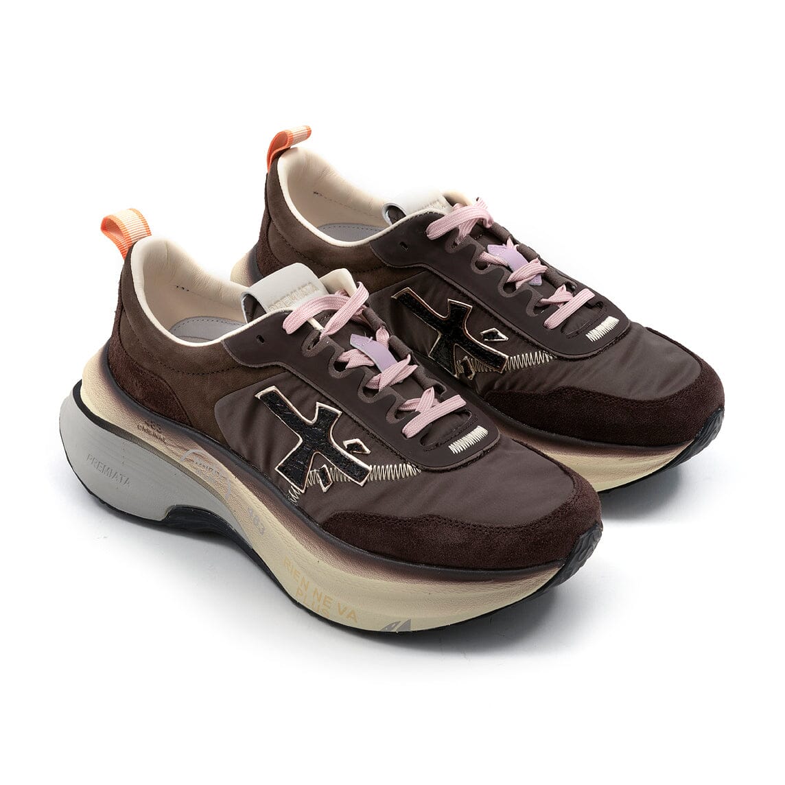PREMIATA - Sneakers - HILL - 7896 - Marrone Scarpe Donna Premiata