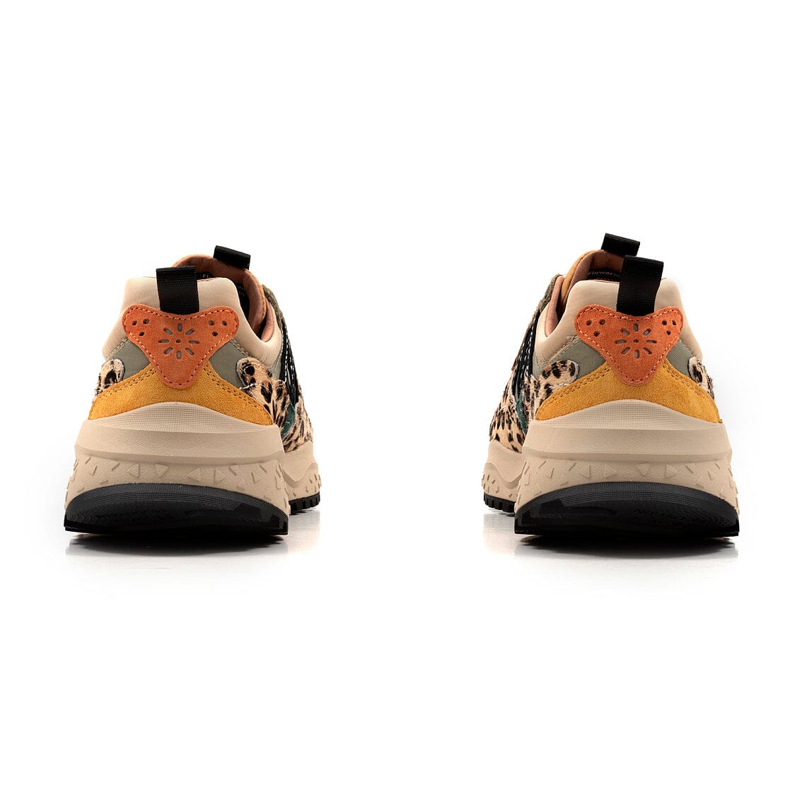 FLOWER MOUNTAIN - Sneakers Solin - 3D58 - Brown-Military-Black Scarpe Donna FLOWER MOUNTAIN