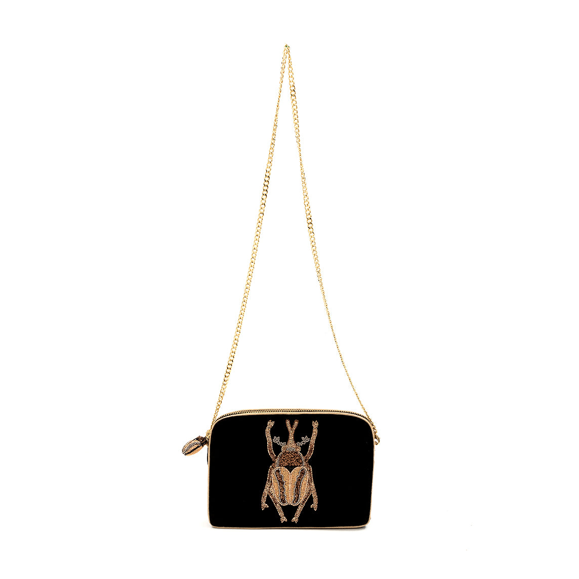 OLIVIA DAR - Borsa a tracolla - Moth nero