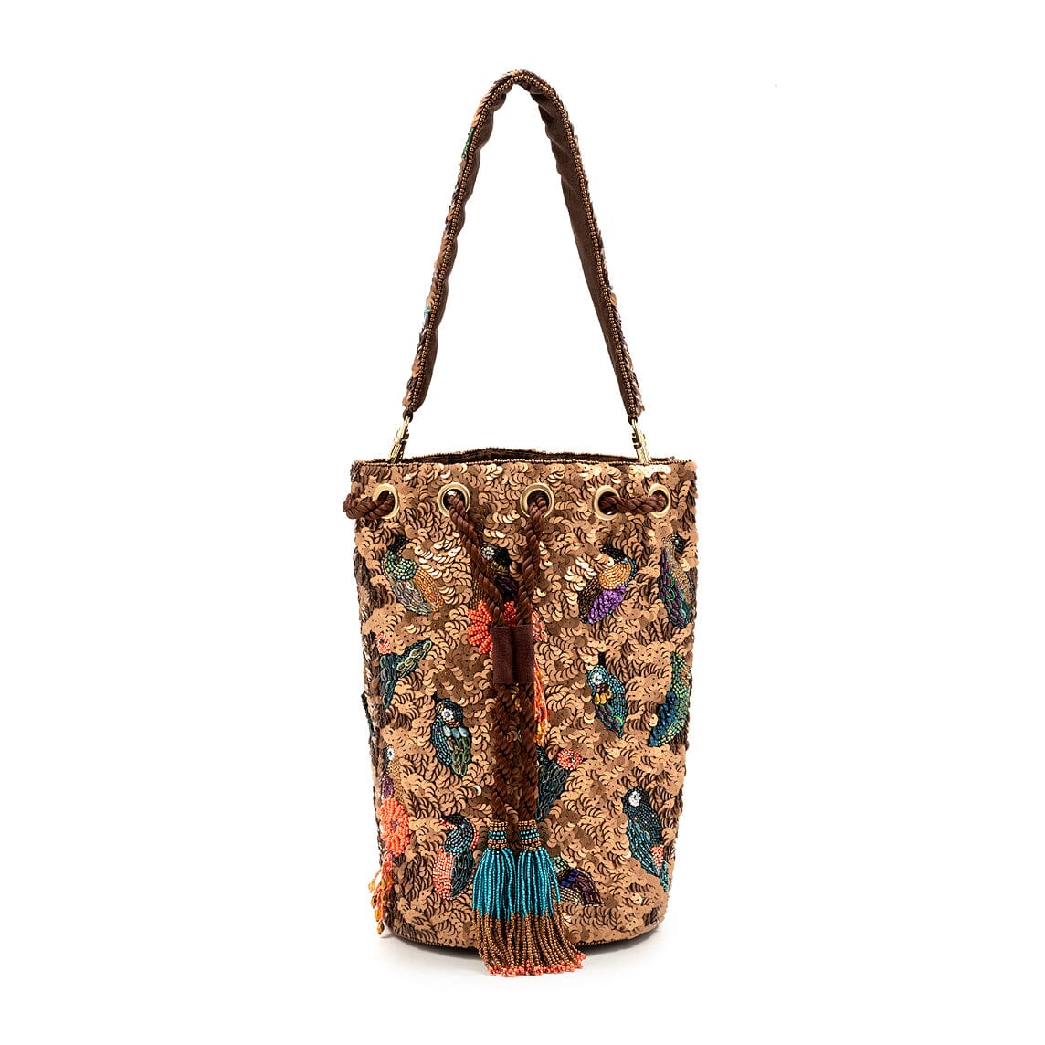 OLIVIA DAR - Secchiello - Birds Bronzo Borse OLIVIA DAR