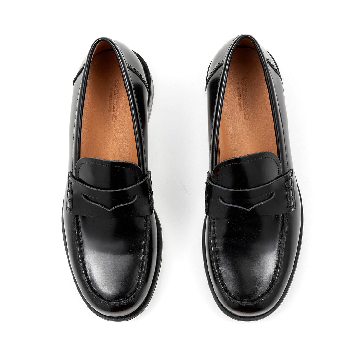 VAGABOND - Mocassino - Linn - Spazzolato Nero Scarpe Donna VAGABOND
