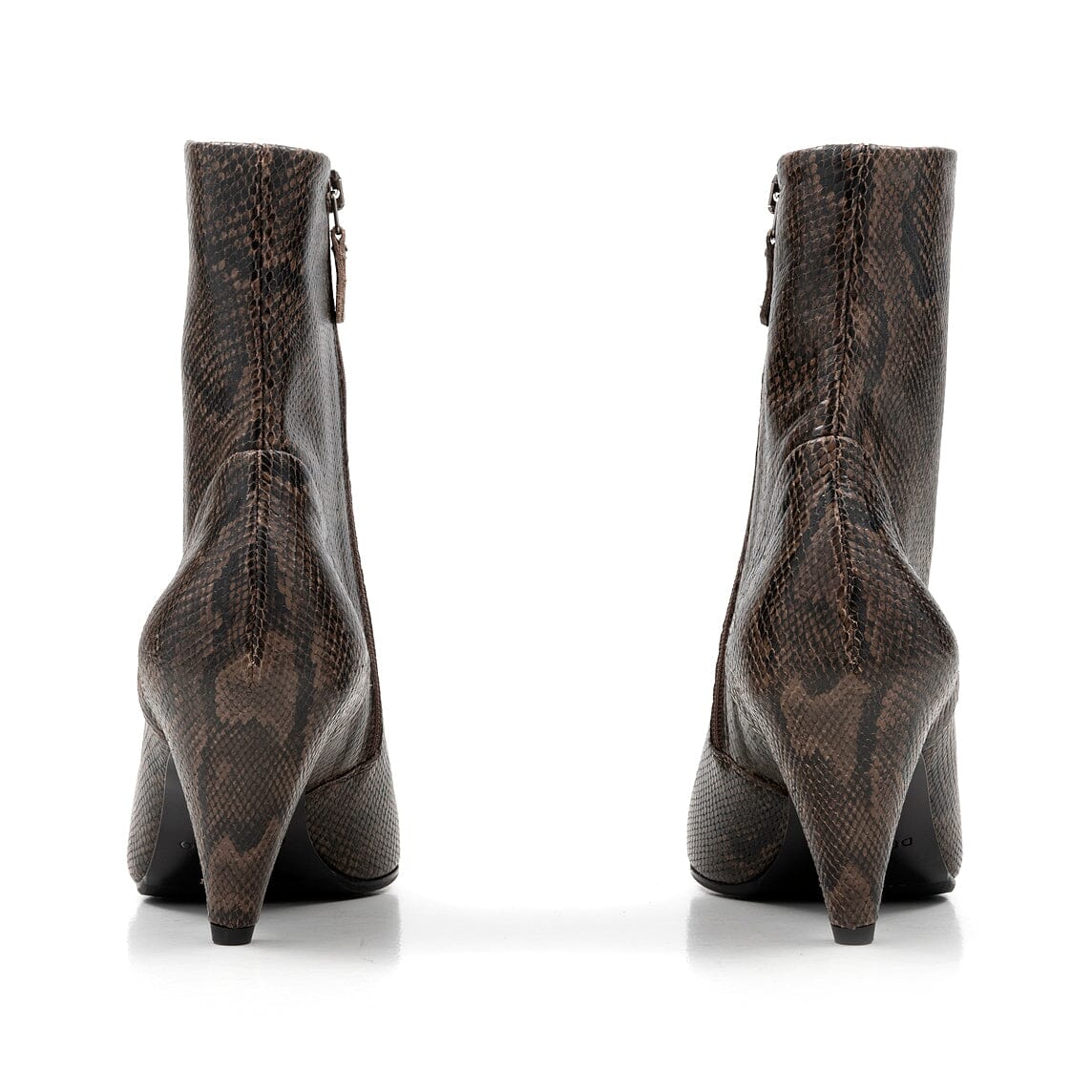DEL CARLO - Stivaletto - Queen Namibia - 12229 - Pitone Moro/Grigio Scarpe Donna DEL CARLO