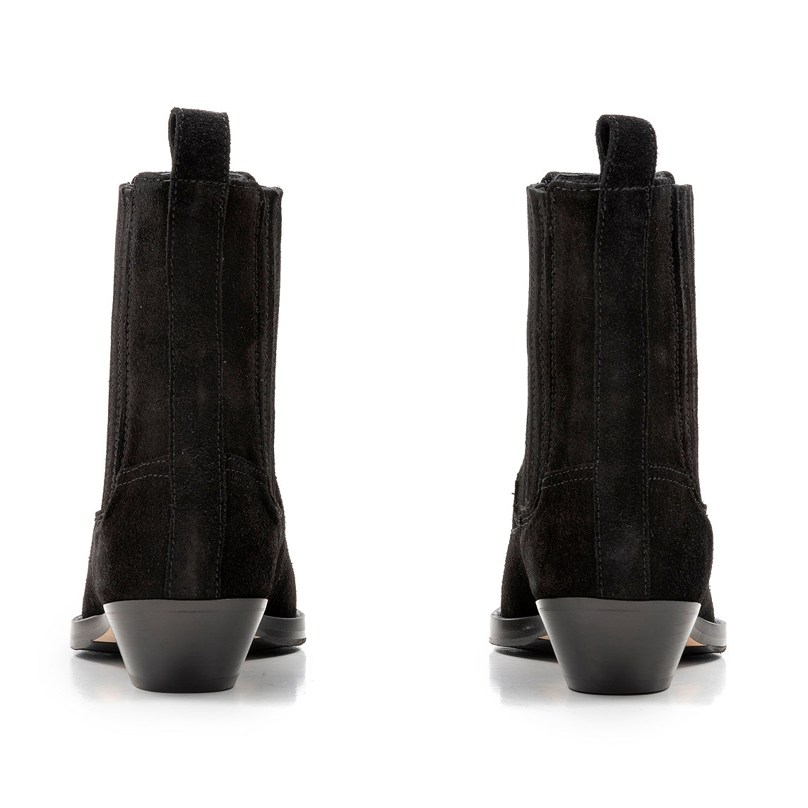 ANNA F - Stivaletti - 8029 - Camoscio nero