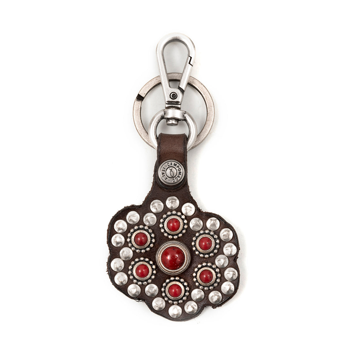 CAMPOMAGGI - Portachiavi - FIORE - Rosso