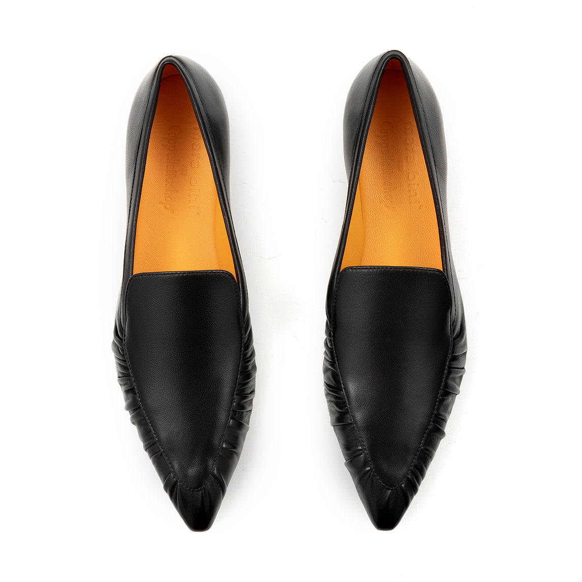MARA BINI Venezia - Mocassini - A160 Seta - Pelle Nero