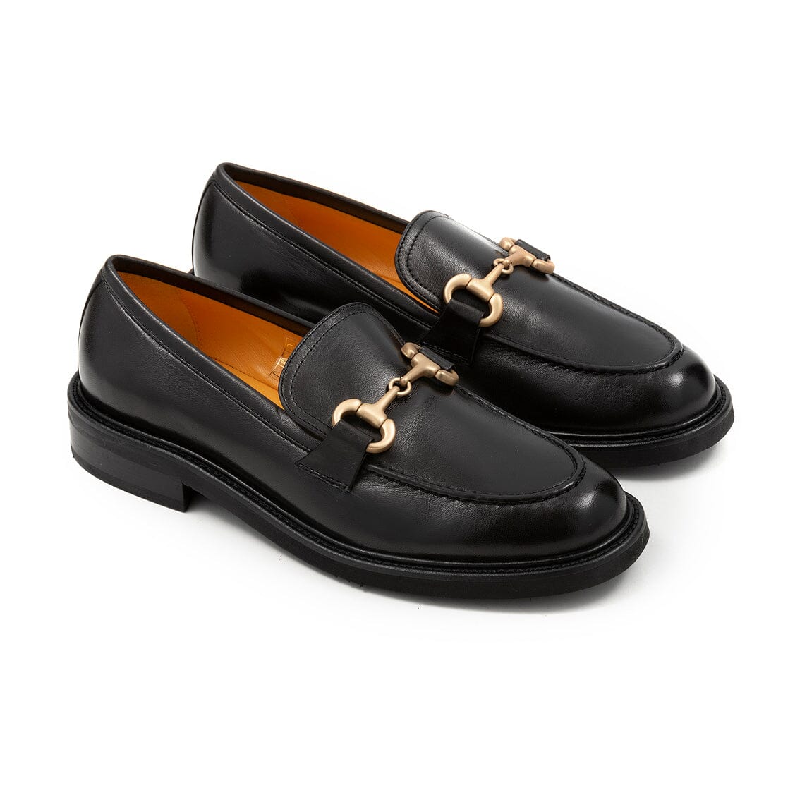 MARA BINI Venezia - Mocassini - M431 Seta - Pelle Nero Scarpe Donna MARA BINI VENEZIA
