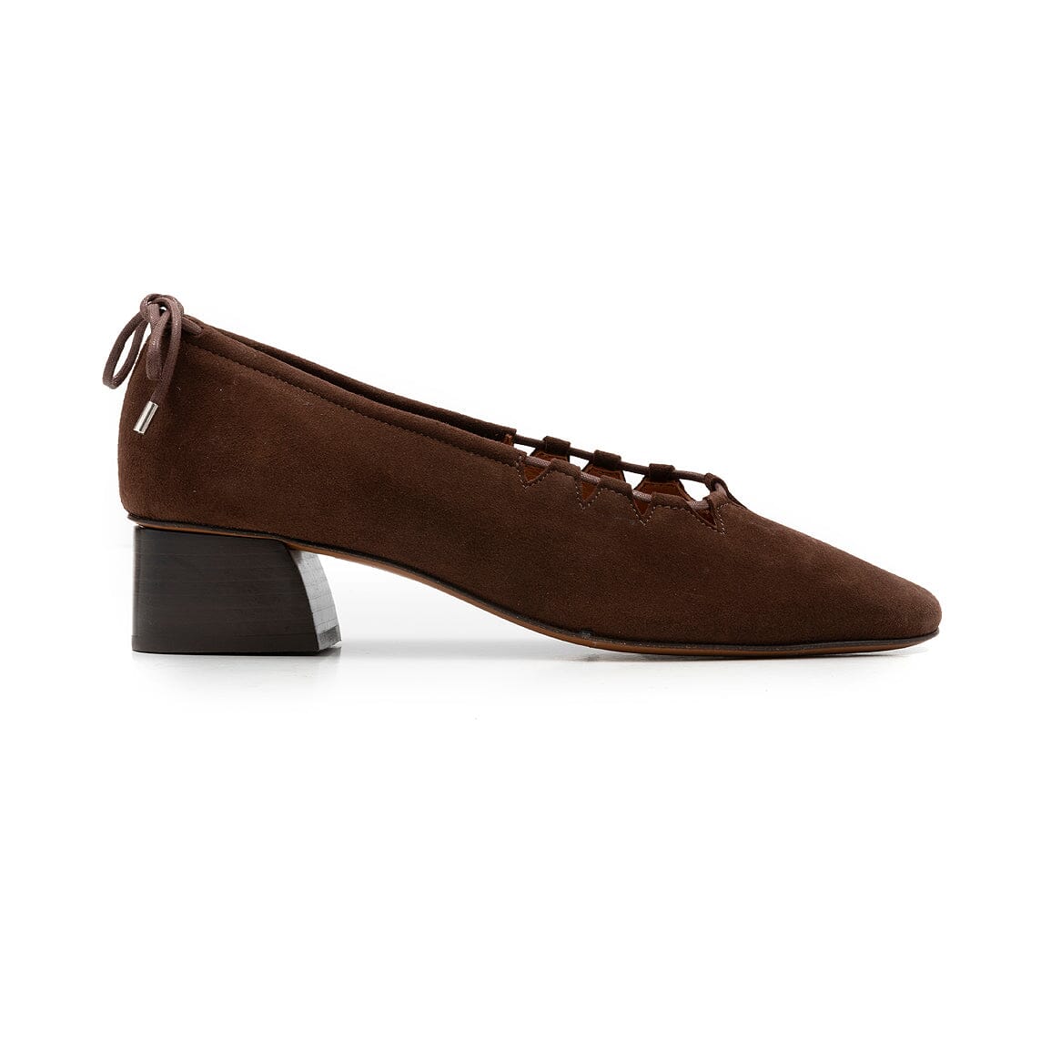 SOCQUE Paris - Ballerine - MOU-F6-02S MOUNE - Camoscio Cioccolato Scarpe Donna SOCQUE Paris
