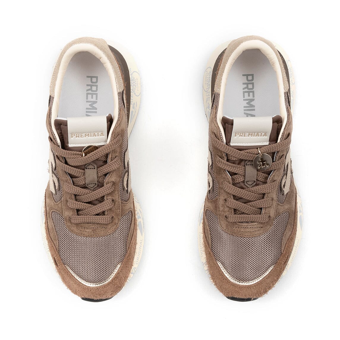 PREMIATA - Sneakers - LAURYN - 8549 Taupe Platino Scarpe Donna Premiata