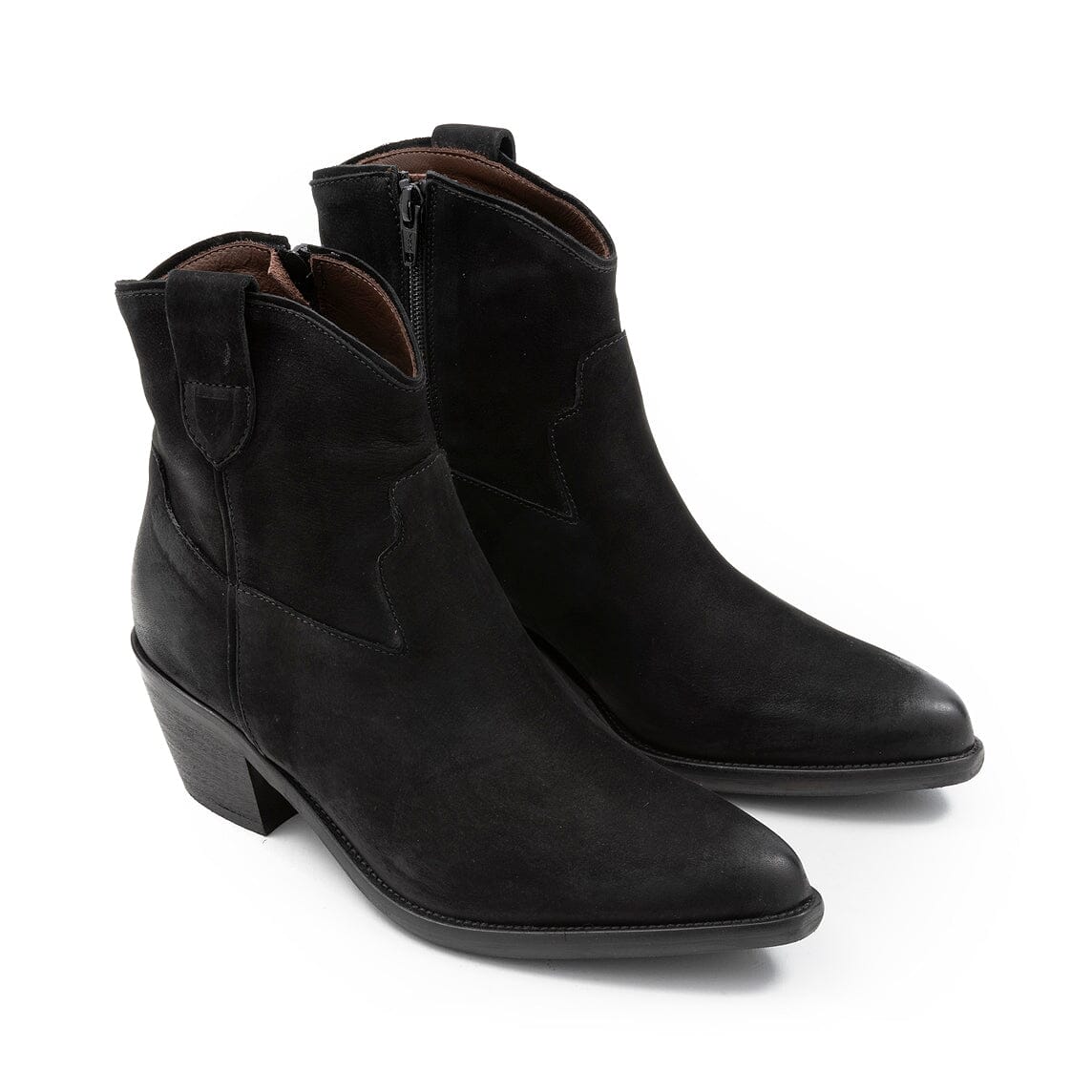 CAPPELLETTOSHOP ESSENTIAL - Stivaletto Texano - 9515 Wash nero Scarpe Donna CAPPELLETTO 1948