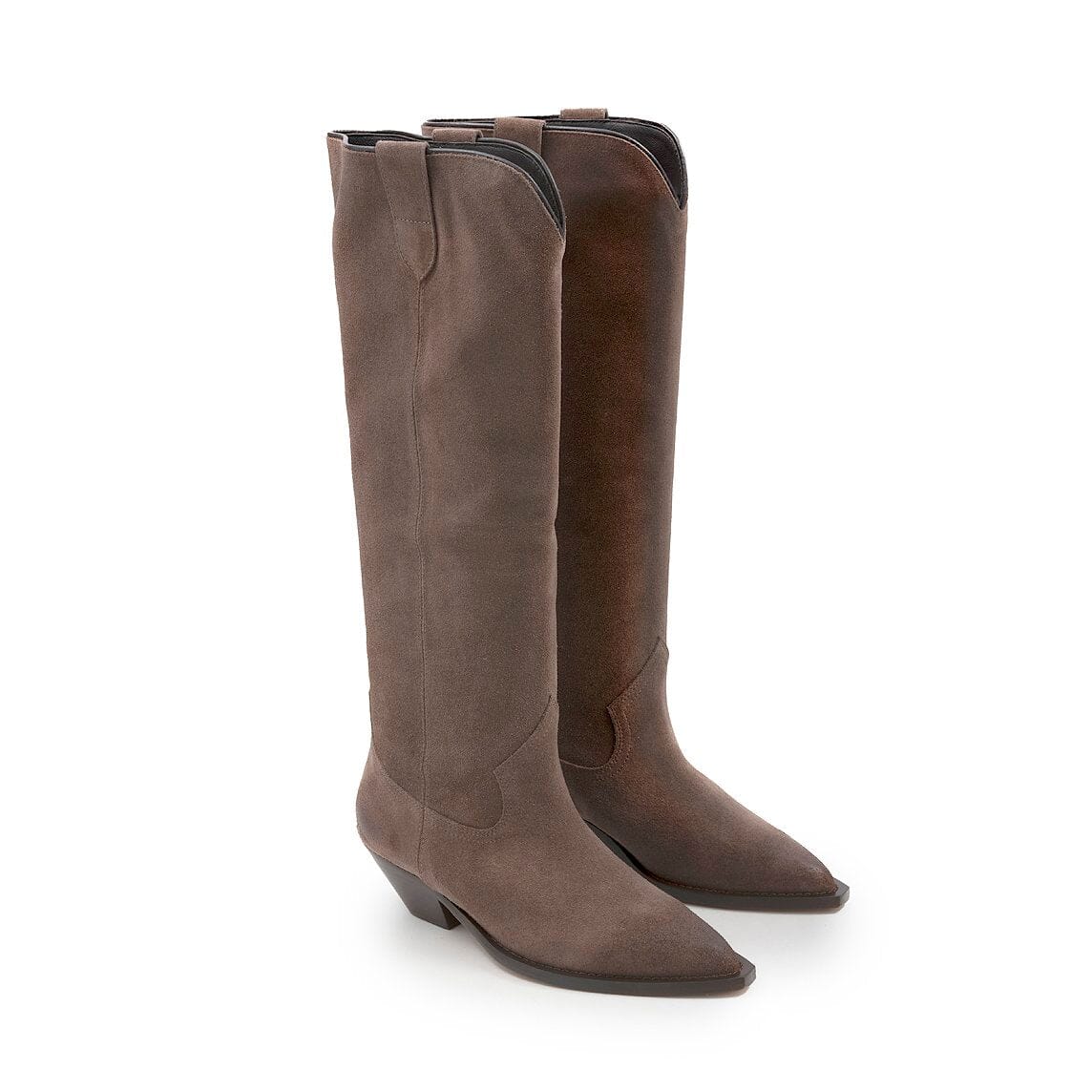 VIA ROMA 15 - Texani - 4686 - Cuba - Velour Marrone Scarpe Donna Via Roma 15