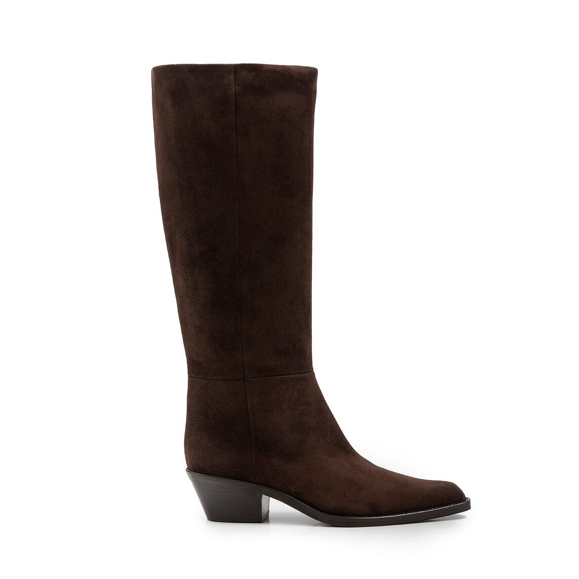 CAPPELLETTOSHOP UPPER - Stivali S1284 - Camoscio Testa di Moro Scarpe Donna CAPPELLETTO 1948