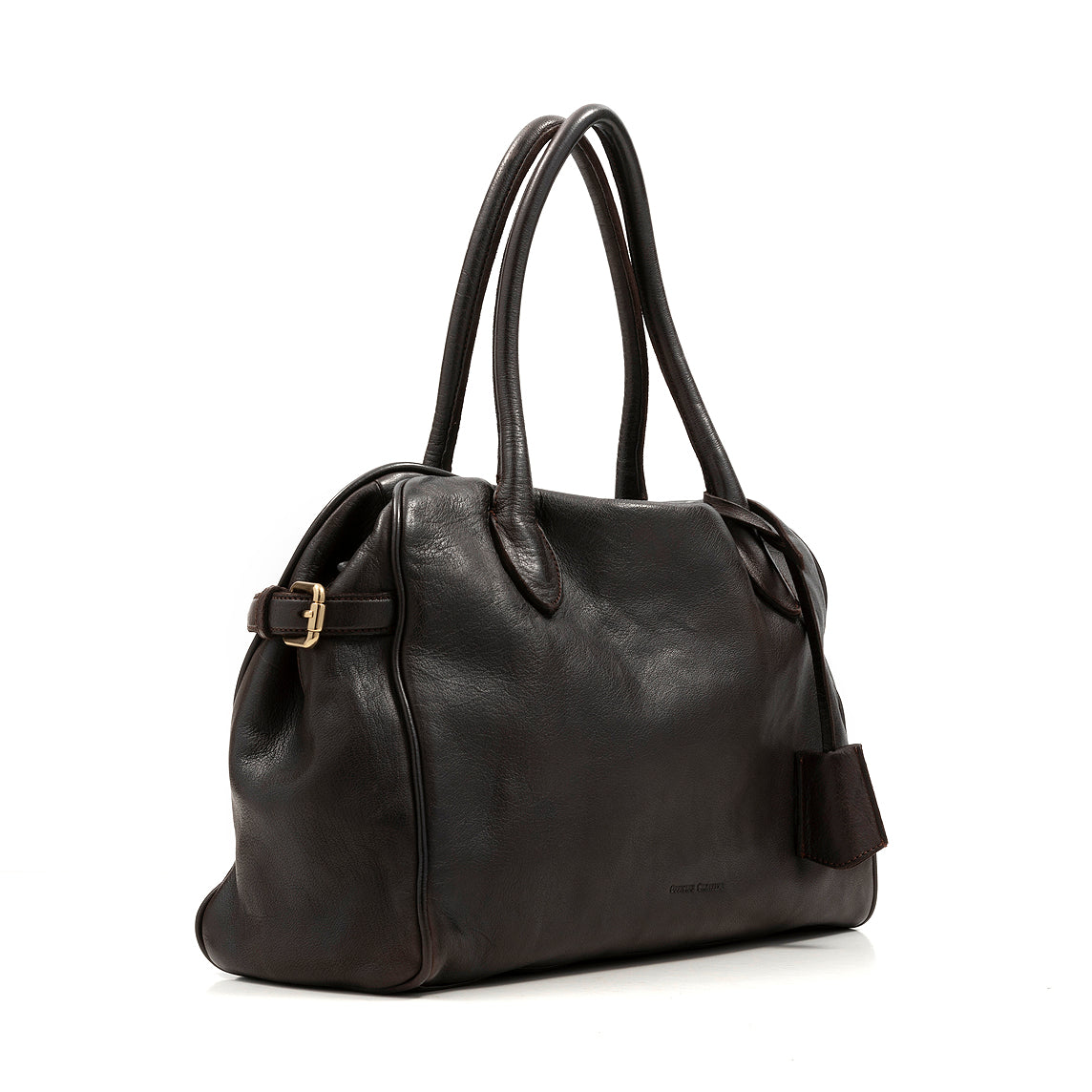 OFFICINE CREATIVE - Borsa a spalla - Bowler_006 - D215 - Ebano