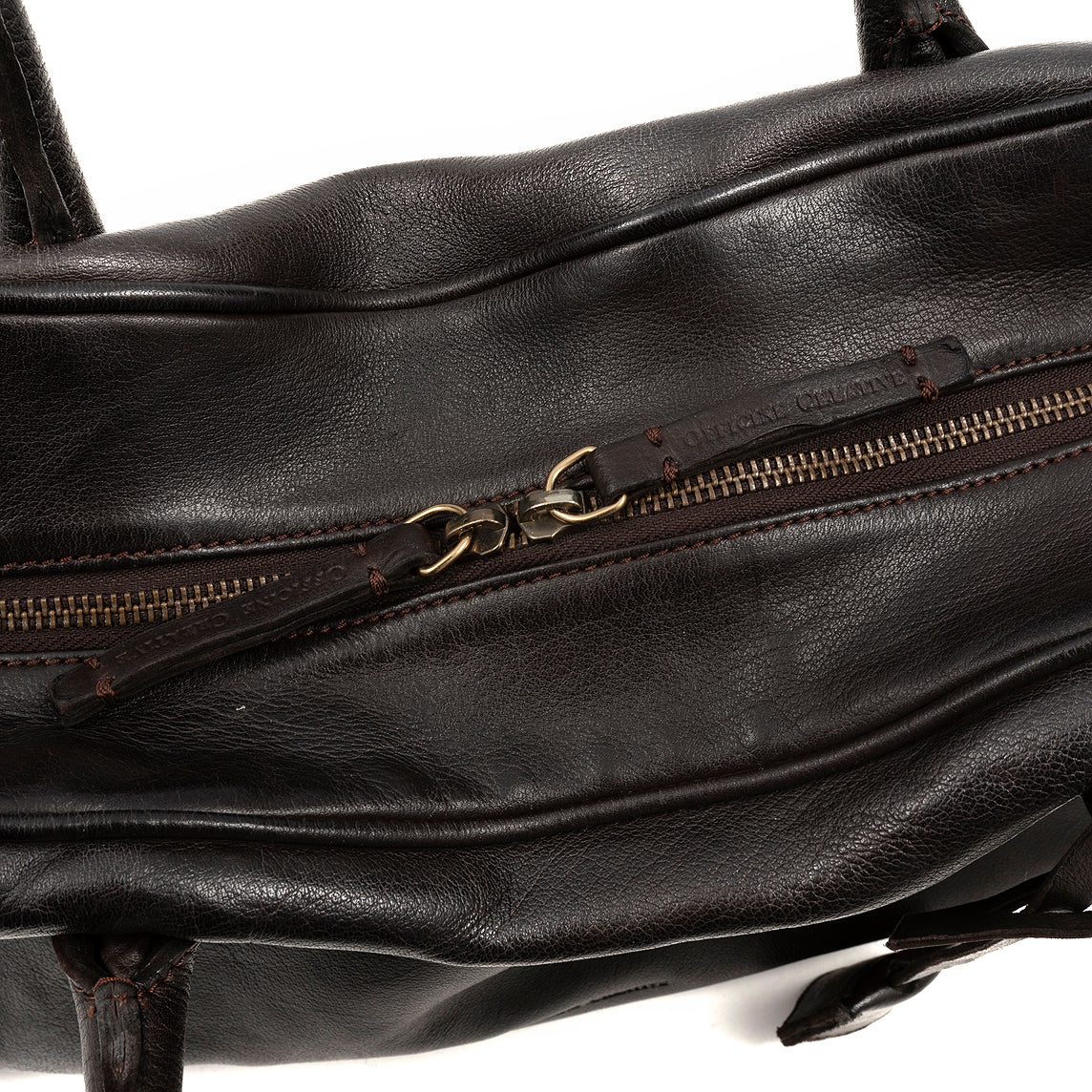 OFFICINE CREATIVE - Borsa a spalla - Bowler_006 - D215 - Ebano