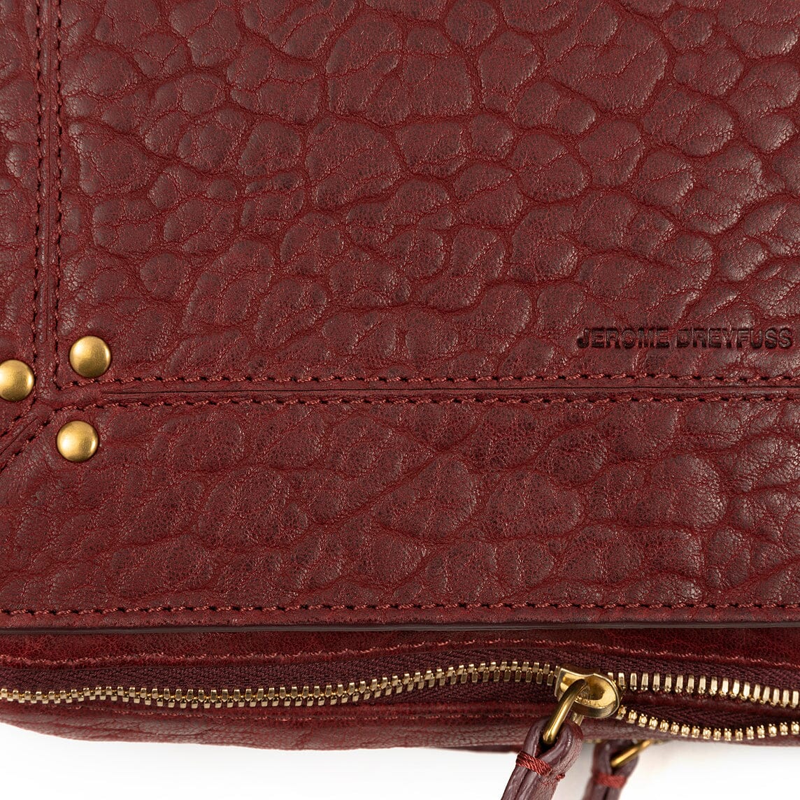 JÉRÔME DREYFUSS - Borsa a tracolla - Igor - Burgundy Borse Jerome Dreyfuss