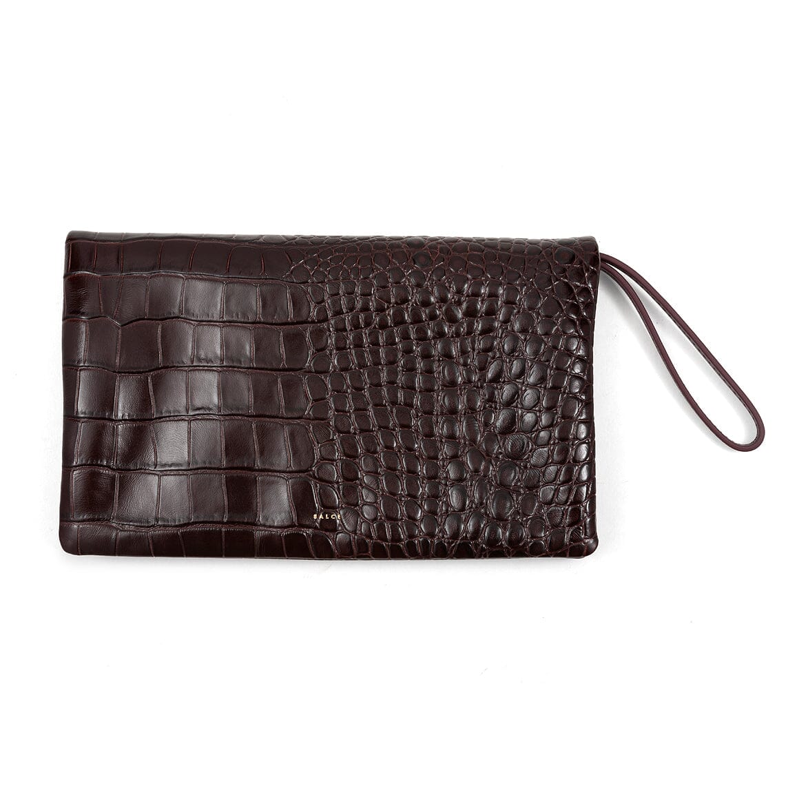 SALCE - Clutch - Need Cocco Burgundy Borse SALCE