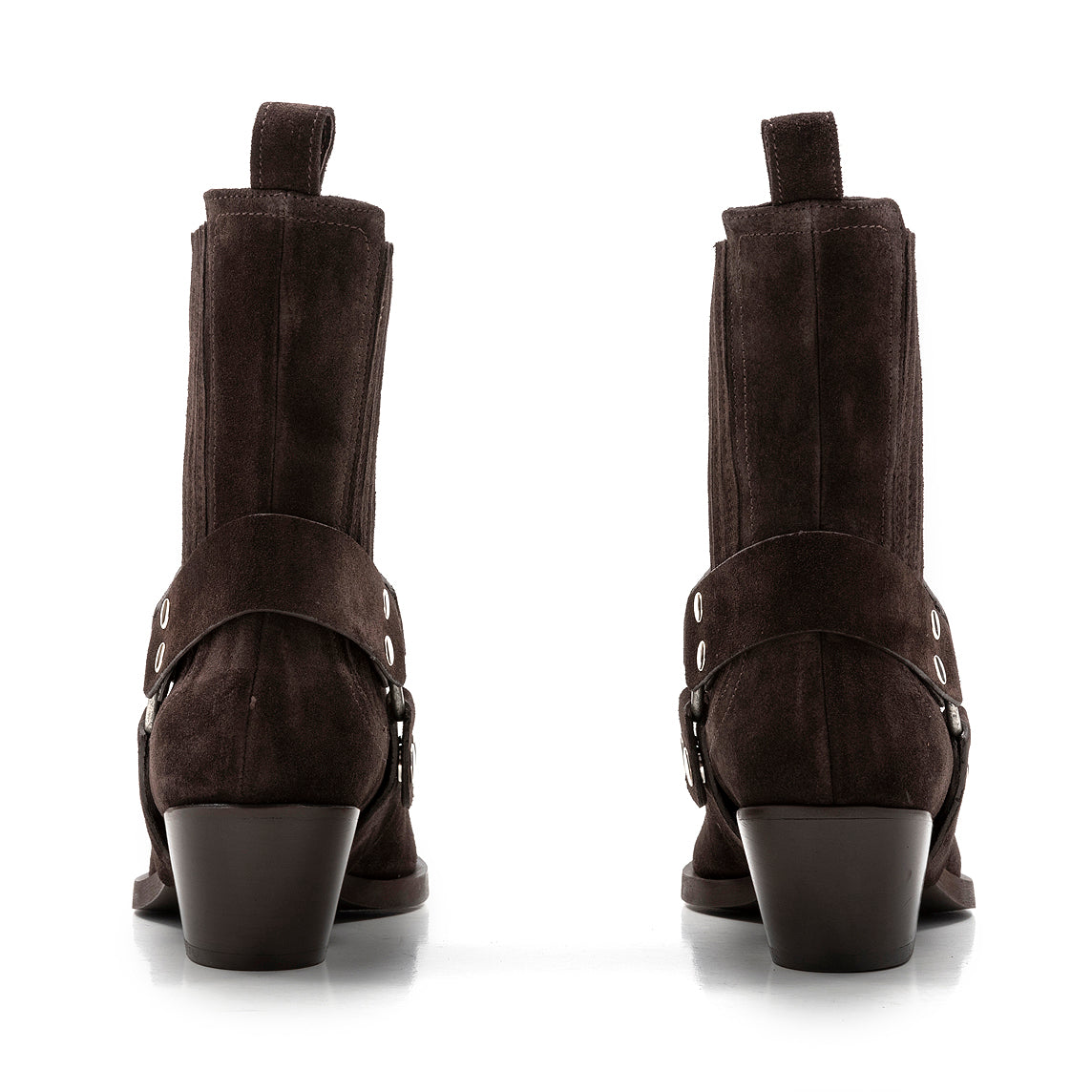 BIBI LOU - Stivaletto texano - 552T60AA - Camoscio marrone