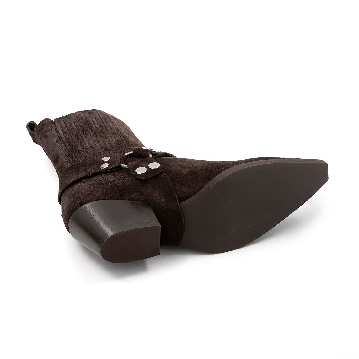 BIBI LOU - Stivaletto texano - 552T60AA - Camoscio marrone