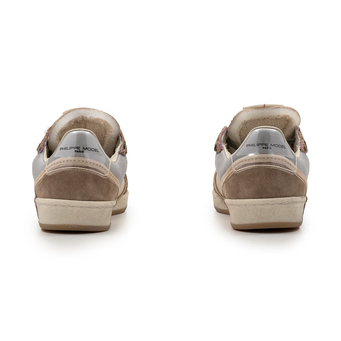 PHILIPPE MODEL - Sneakers - PGLD AXE1 - ANIMALIER BEIGE Scarpe Donna Philippe Model Paris